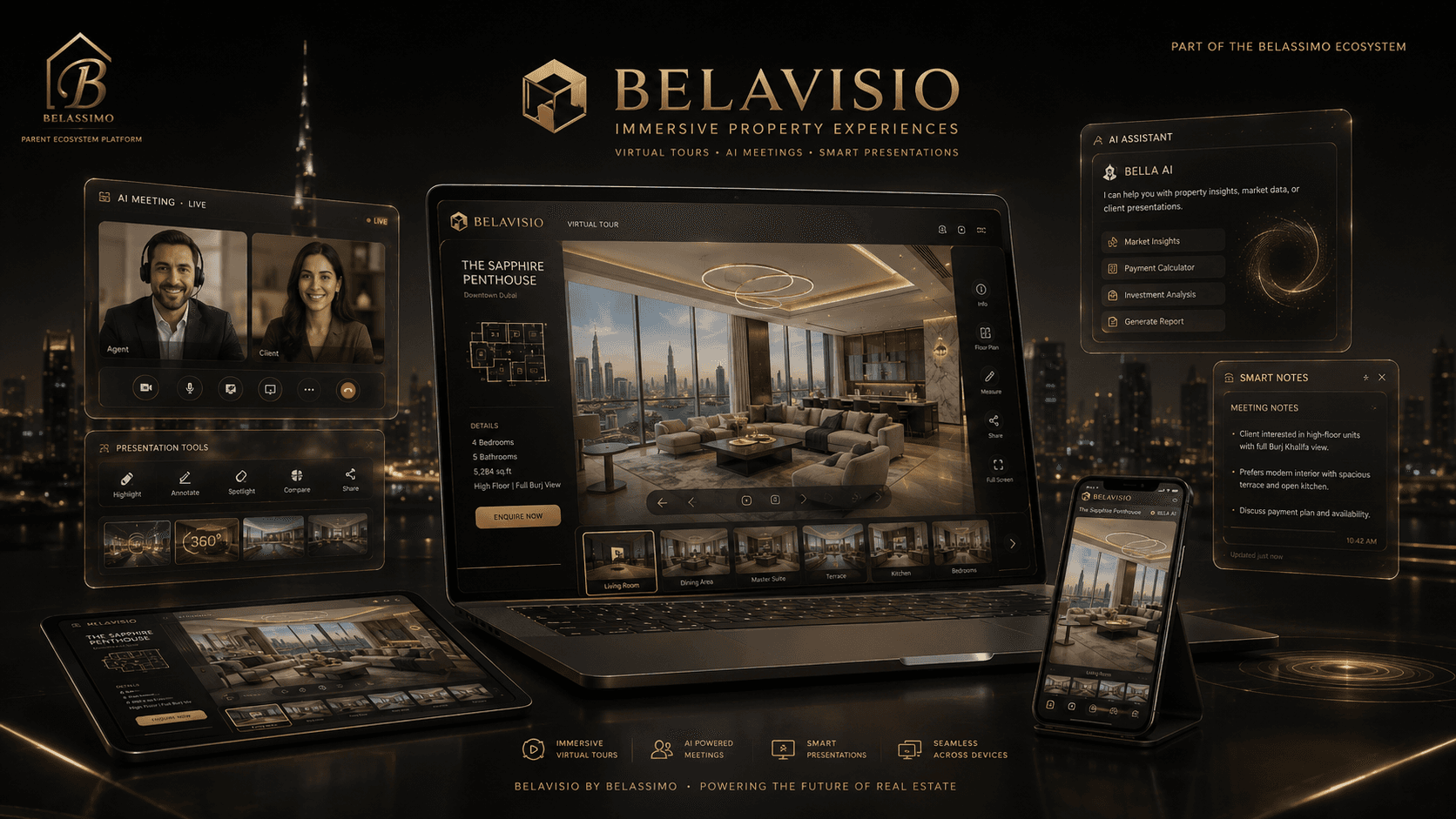 Luxury property showcased in Belassimo platform